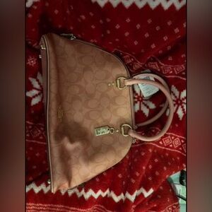 Katy Satchel in signature Canvas Pink